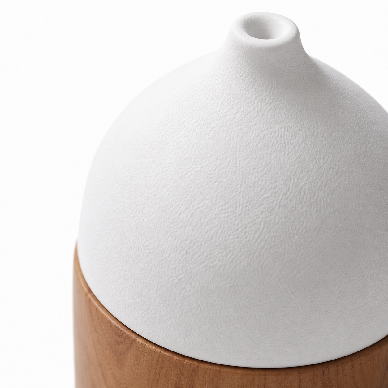 Ceramic Oil Diffuser — material detail white