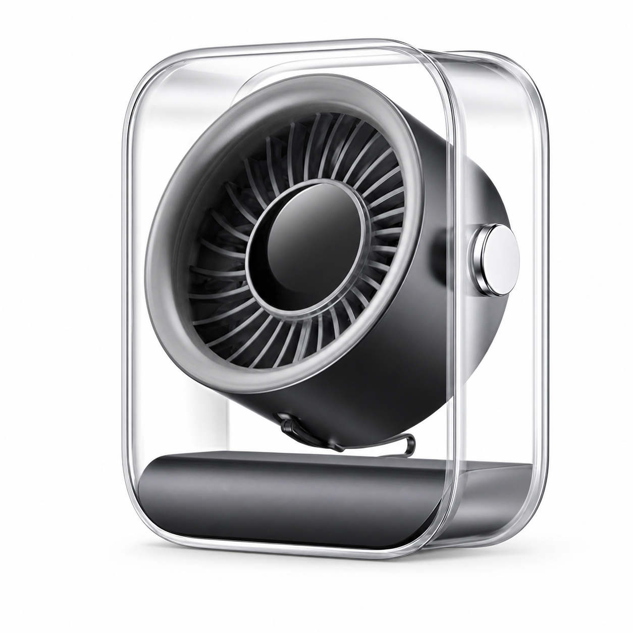 Rechargeable Turbo Desk Fan — clean product image on white background